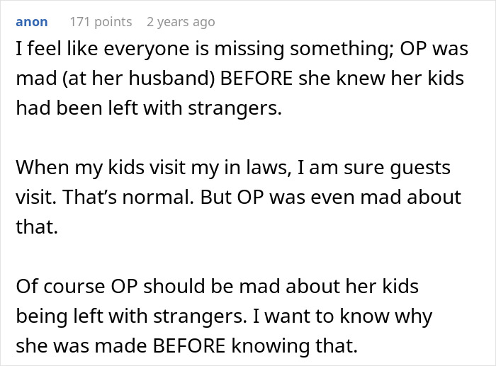Woman Blows Up At Husband For Hiding A Secret About His Parents Until Their Kids Found Out First Woman Blows Up At Husband For Hiding A Secret About His Parents Until Their Kids Found Out First