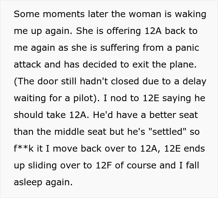 Man Shares A Ridiculous Story That Permanently Changed His Mind On Being Nice And Swapping Seats Man Shares A Ridiculous Story That Permanently Changed His Mind On Being Nice And Swapping Seats