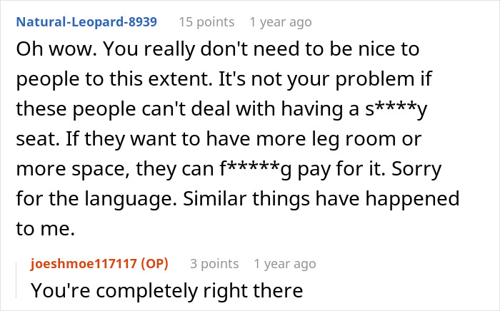 Man Shares A Ridiculous Story That Permanently Changed His Mind On Being Nice And Swapping Seats Man Shares A Ridiculous Story That Permanently Changed His Mind On Being Nice And Swapping Seats