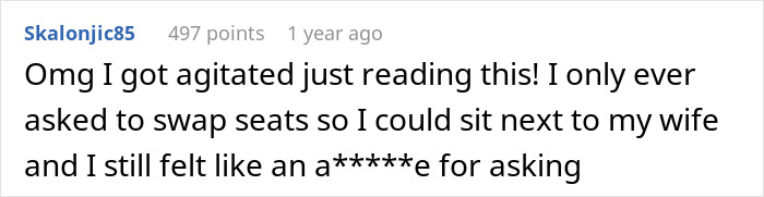 Man Shares A Ridiculous Story That Permanently Changed His Mind On Being Nice And Swapping Seats Man Shares A Ridiculous Story That Permanently Changed His Mind On Being Nice And Swapping Seats