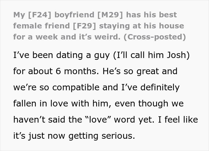Woman Is Uncomfortable With Boyfriend’s Female Best Friend, Finds Out They’re Much More Than That Woman Is Uncomfortable With Boyfriend’s Female Best Friend, Finds Out They’re Much More Than That