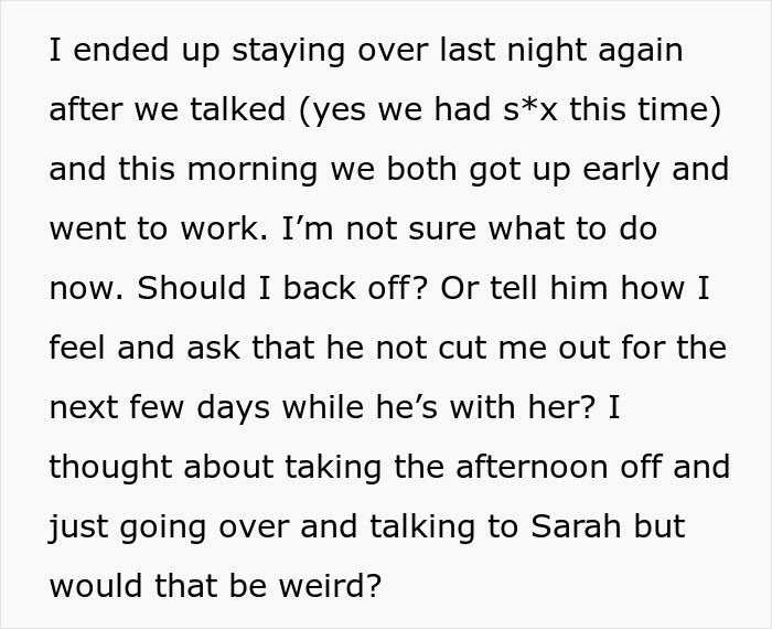 Woman Is Uncomfortable With Boyfriend’s Female Best Friend, Finds Out They’re Much More Than That Woman Is Uncomfortable With Boyfriend’s Female Best Friend, Finds Out They’re Much More Than That