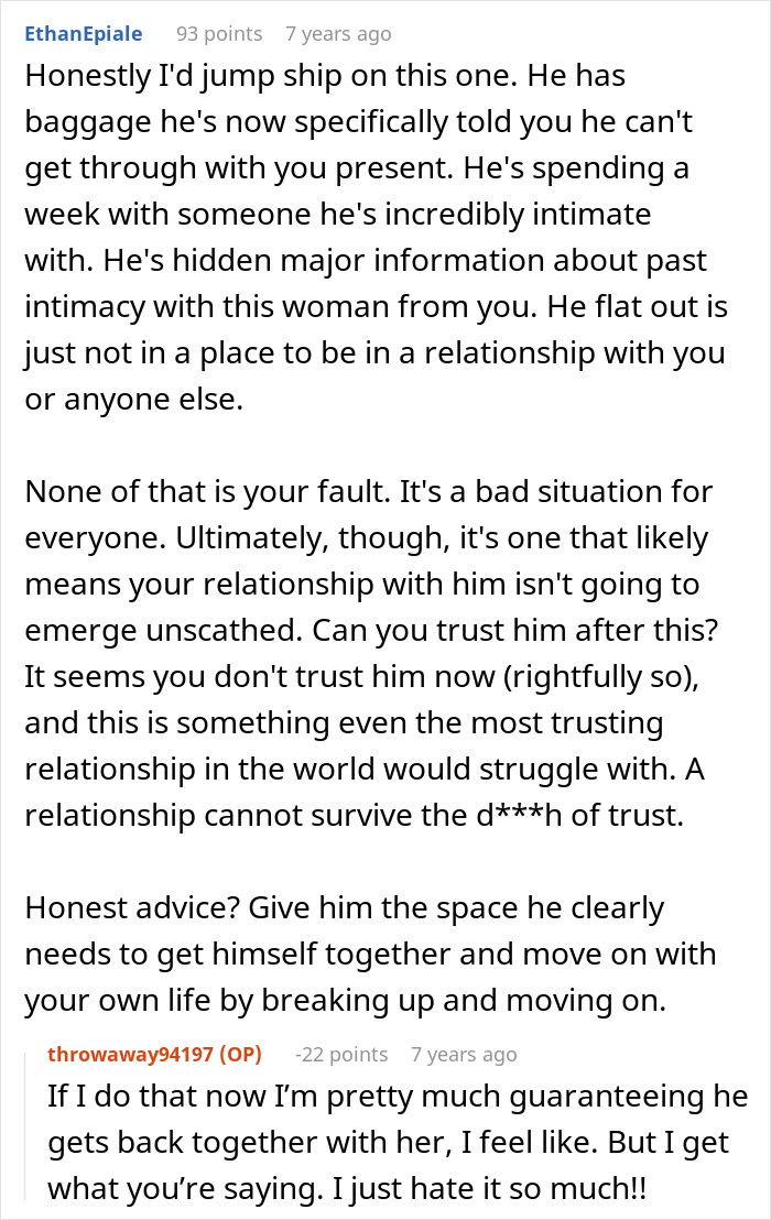 Woman Is Uncomfortable With Boyfriend’s Female Best Friend, Finds Out They’re Much More Than That Woman Is Uncomfortable With Boyfriend’s Female Best Friend, Finds Out They’re Much More Than That