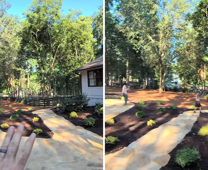 “Karen” Gets A Taste Of Her Own Medicine As People Rally Behind Landscaper Who Got His Revenge