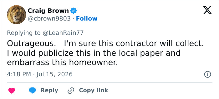 “Karen” Gets A Taste Of Her Own Medicine As People Rally Behind Landscaper Who Got His Revenge