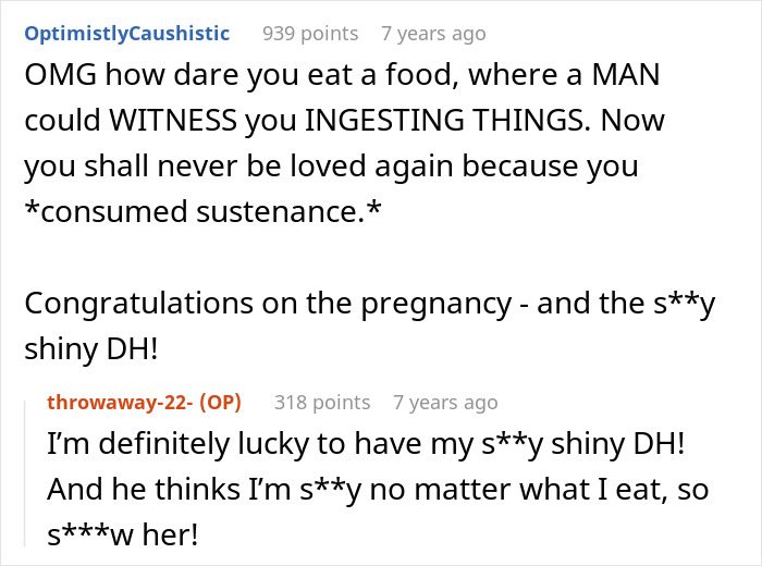 Aunt Uses Family Dinner To Insult Nephew’s Pregnant Wife, Says Her Weight Must Be Turning Him Off Aunt Uses Family Dinner To Insult Nephew’s Pregnant Wife, Says Her Weight Must Be Turning Him Off