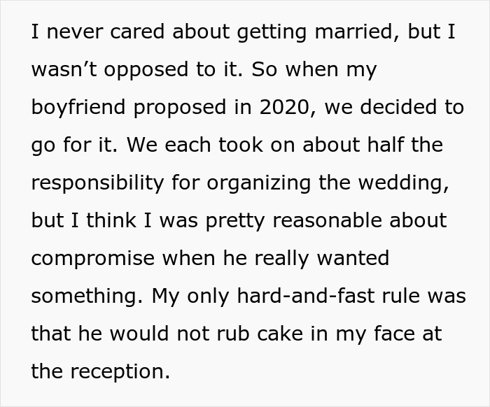 Woman Leaves Husband The Day After Wedding, Mad He Smashed Her Face Into Their Reception Cake Woman Leaves Husband The Day After Wedding, Mad He Smashed Her Face Into Their Reception Cake