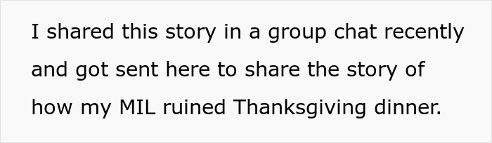 Thanksgiving Takes A Wild Turn When MIL Admits She Put Essential Oils In Nearly Every Holiday Dish Thanksgiving Takes A Wild Turn When MIL Admits She Put Essential Oils In Nearly Every Holiday Dish