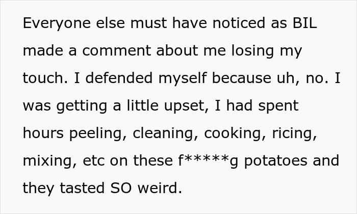 Thanksgiving Takes A Wild Turn When MIL Admits She Put Essential Oils In Nearly Every Holiday Dish Thanksgiving Takes A Wild Turn When MIL Admits She Put Essential Oils In Nearly Every Holiday Dish