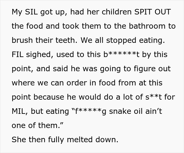 Thanksgiving Takes A Wild Turn When MIL Admits She Put Essential Oils In Nearly Every Holiday Dish Thanksgiving Takes A Wild Turn When MIL Admits She Put Essential Oils In Nearly Every Holiday Dish
