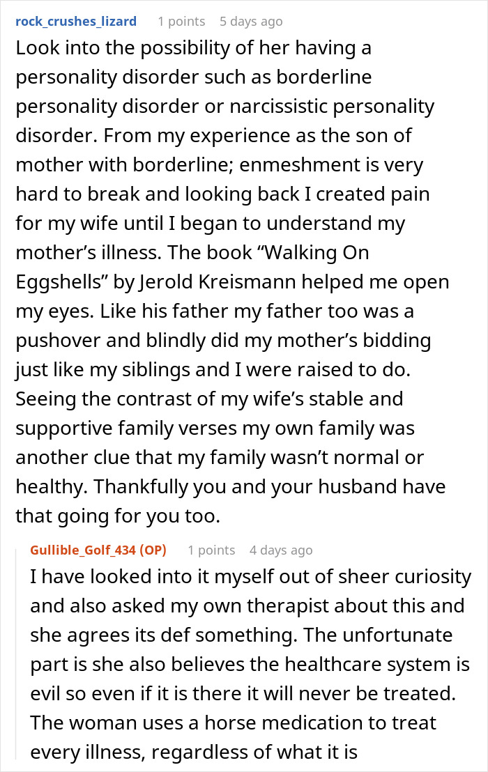 Frustrated Bride Blocks Entire In-Law Family After Toxic MIL Wears A White Dress To Her Wedding Frustrated Bride Blocks Entire In-Law Family After Toxic MIL Wears A White Dress To Her Wedding