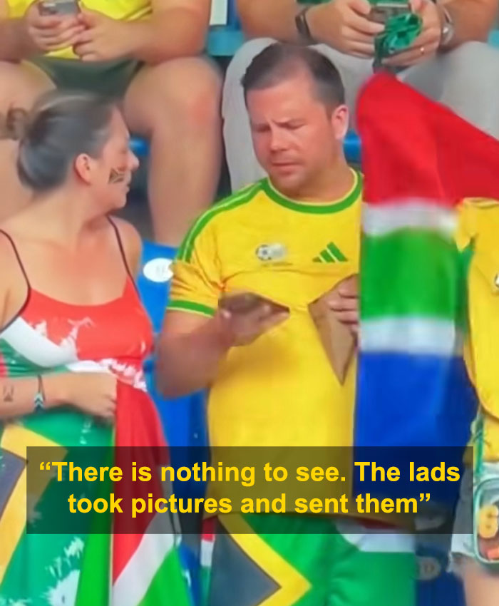 After Couple’s Viral World Cup Moment Had Fans Urging Her To Divorce Him, Expert Lip Reader Reveals What They Really Said After Couple’s Viral World Cup Moment Had Fans Urging Her To Divorce Him, Expert Lip Reader Reveals What They Really Said