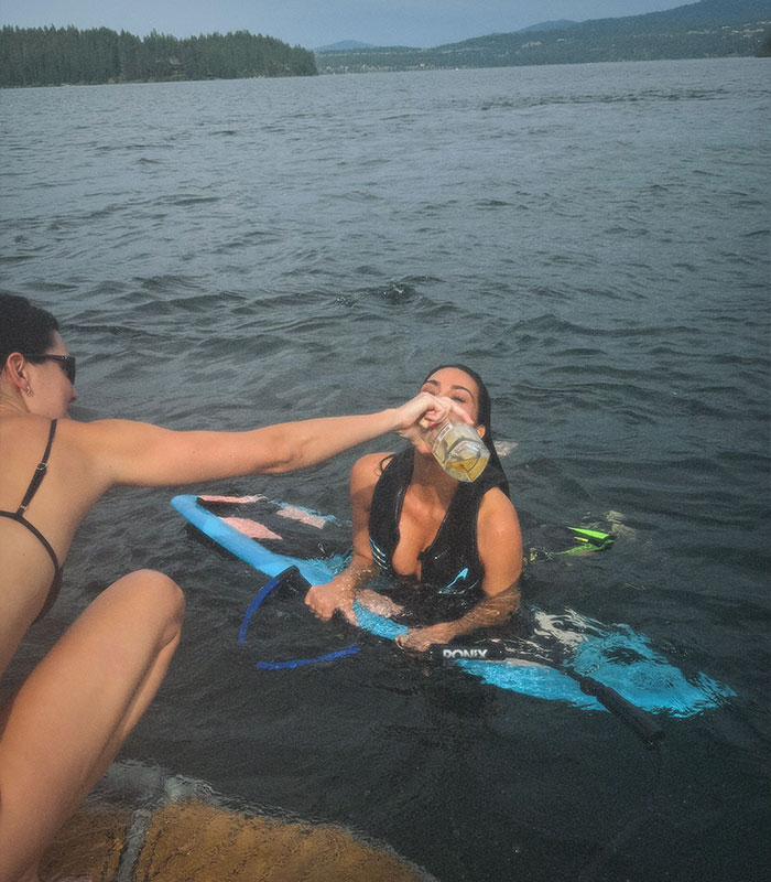 Kim Kardashian Sparks Backlash After Sharing “Lake Life” Photos Following Her Grandma’s Passing: “No Soul” Kim Kardashian Sparks Backlash After Sharing “Lake Life” Photos Following Her Grandma’s Passing: “No Soul”