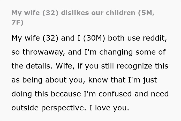 Man Pressures Wife To Have Children She Never Wanted, Gets A Harsh Reality Check 7 Years And 2 Kids Later Man Pressures Wife To Have Children She Never Wanted, Gets A Harsh Reality Check 7 Years And 2 Kids Later
