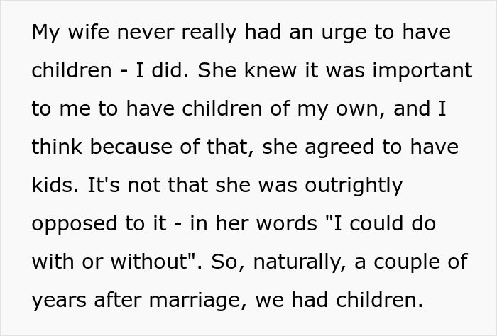 Man Pressures Wife To Have Children She Never Wanted, Gets A Harsh Reality Check 7 Years And 2 Kids Later Man Pressures Wife To Have Children She Never Wanted, Gets A Harsh Reality Check 7 Years And 2 Kids Later