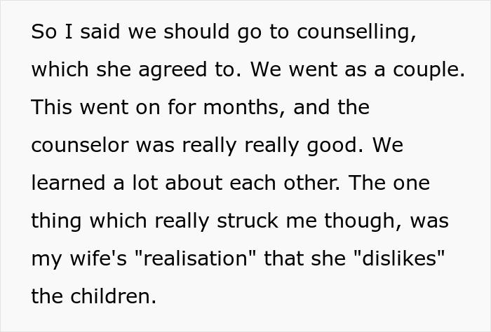 Man Pressures Wife To Have Children She Never Wanted, Gets A Harsh Reality Check 7 Years And 2 Kids Later Man Pressures Wife To Have Children She Never Wanted, Gets A Harsh Reality Check 7 Years And 2 Kids Later