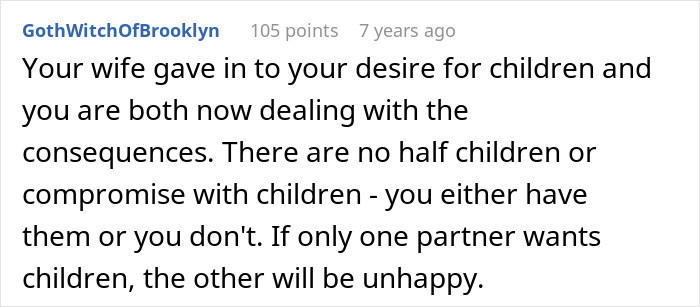 Man Pressures Wife To Have Children She Never Wanted, Gets A Harsh Reality Check 7 Years And 2 Kids Later Man Pressures Wife To Have Children She Never Wanted, Gets A Harsh Reality Check 7 Years And 2 Kids Later