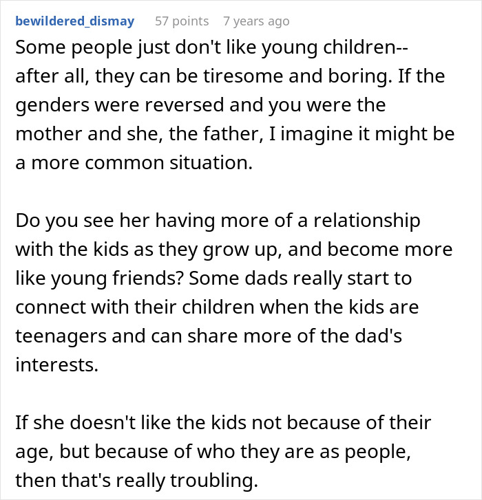 Man Pressures Wife To Have Children She Never Wanted, Gets A Harsh Reality Check 7 Years And 2 Kids Later Man Pressures Wife To Have Children She Never Wanted, Gets A Harsh Reality Check 7 Years And 2 Kids Later