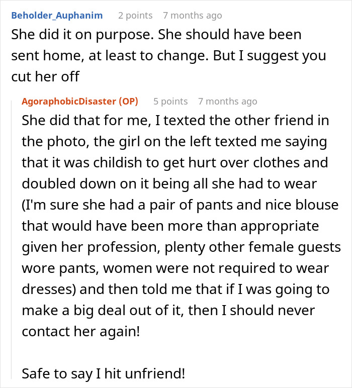 Wedding Guest Claims She Had “Nothing Else To Wear,” Bride Isn’t Buying Her Excuse Wedding Guest Claims She Had “Nothing Else To Wear,” Bride Isn’t Buying Her Excuse