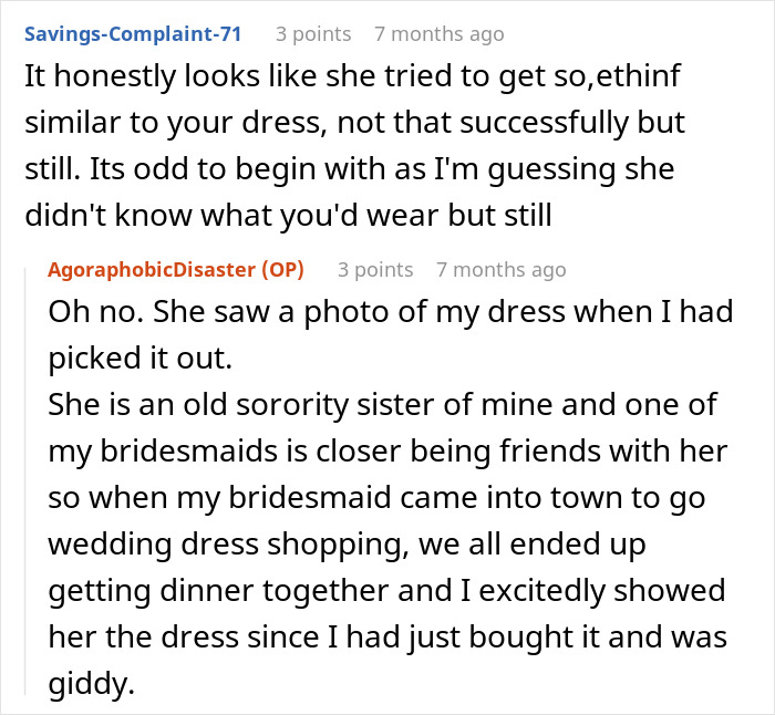 Wedding Guest Claims She Had “Nothing Else To Wear,” Bride Isn’t Buying Her Excuse Wedding Guest Claims She Had “Nothing Else To Wear,” Bride Isn’t Buying Her Excuse
