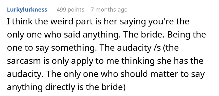 Wedding Guest Claims She Had “Nothing Else To Wear,” Bride Isn’t Buying Her Excuse Wedding Guest Claims She Had “Nothing Else To Wear,” Bride Isn’t Buying Her Excuse