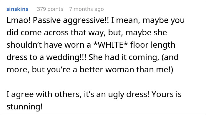 Wedding Guest Claims She Had “Nothing Else To Wear,” Bride Isn’t Buying Her Excuse Wedding Guest Claims She Had “Nothing Else To Wear,” Bride Isn’t Buying Her Excuse