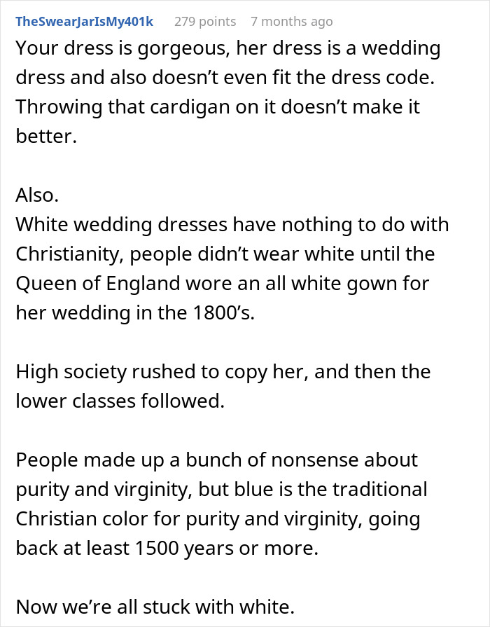 Wedding Guest Claims She Had “Nothing Else To Wear,” Bride Isn’t Buying Her Excuse Wedding Guest Claims She Had “Nothing Else To Wear,” Bride Isn’t Buying Her Excuse