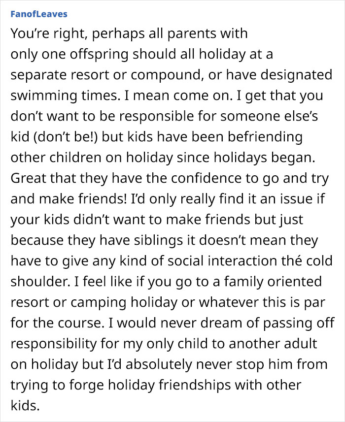 Frustrated Mom Can’t Stand Random Kids Attaching Themselves To Her Family On Holidays Frustrated Mom Can’t Stand Random Kids Attaching Themselves To Her Family On Holidays
