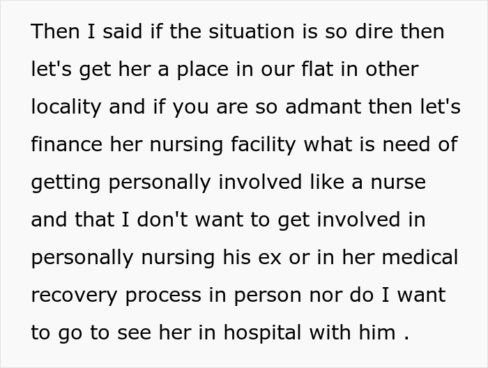 Husband Drops Everything To Help His Sick Ex Wife, Doesn’t Care What His Current Wife Thinks Husband Drops Everything To Help His Sick Ex Wife, Doesn’t Care What His Current Wife Thinks