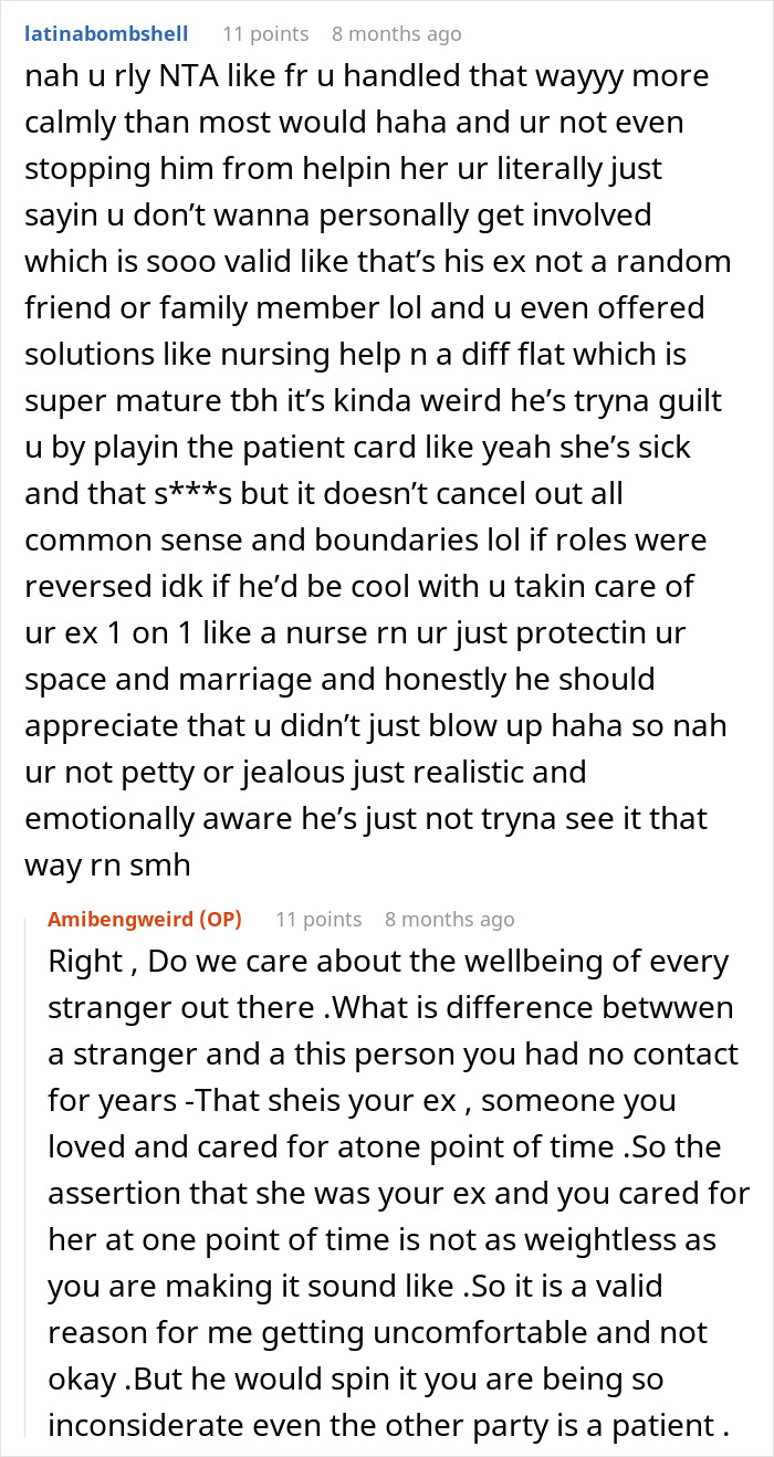 Husband Drops Everything To Help His Sick Ex Wife, Doesn’t Care What His Current Wife Thinks Husband Drops Everything To Help His Sick Ex Wife, Doesn’t Care What His Current Wife Thinks