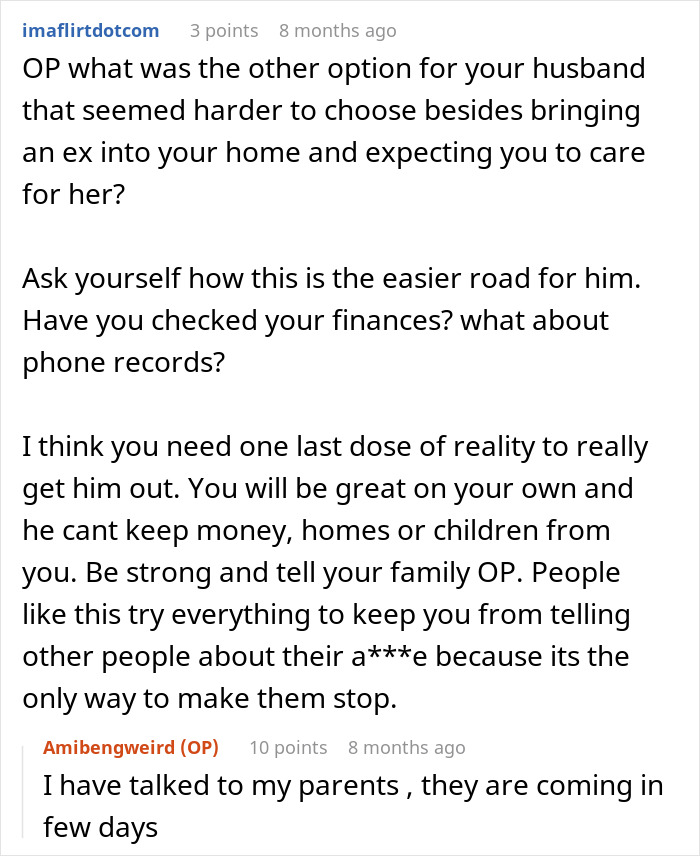 Husband Drops Everything To Help His Sick Ex Wife, Doesn’t Care What His Current Wife Thinks Husband Drops Everything To Help His Sick Ex Wife, Doesn’t Care What His Current Wife Thinks