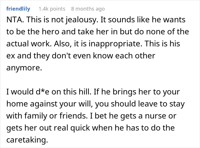 Husband Drops Everything To Help His Sick Ex Wife, Doesn’t Care What His Current Wife Thinks Husband Drops Everything To Help His Sick Ex Wife, Doesn’t Care What His Current Wife Thinks