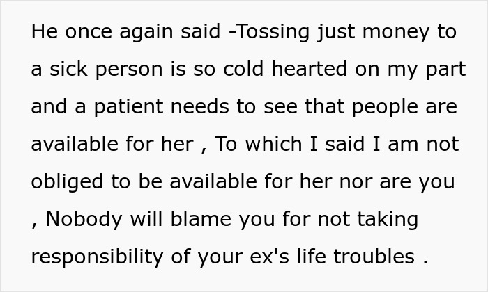 Husband Drops Everything To Help His Sick Ex Wife, Doesn’t Care What His Current Wife Thinks Husband Drops Everything To Help His Sick Ex Wife, Doesn’t Care What His Current Wife Thinks