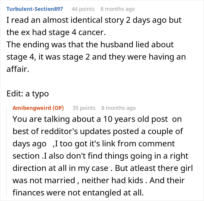 Husband Drops Everything To Help His Sick Ex Wife, Doesn’t Care What His Current Wife Thinks Husband Drops Everything To Help His Sick Ex Wife, Doesn’t Care What His Current Wife Thinks