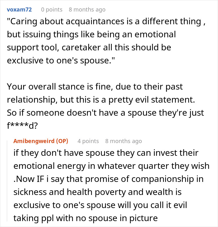 Husband Drops Everything To Help His Sick Ex Wife, Doesn’t Care What His Current Wife Thinks Husband Drops Everything To Help His Sick Ex Wife, Doesn’t Care What His Current Wife Thinks