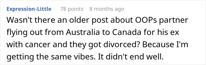 Husband Drops Everything To Help His Sick Ex Wife, Doesn’t Care What His Current Wife Thinks Husband Drops Everything To Help His Sick Ex Wife, Doesn’t Care What His Current Wife Thinks