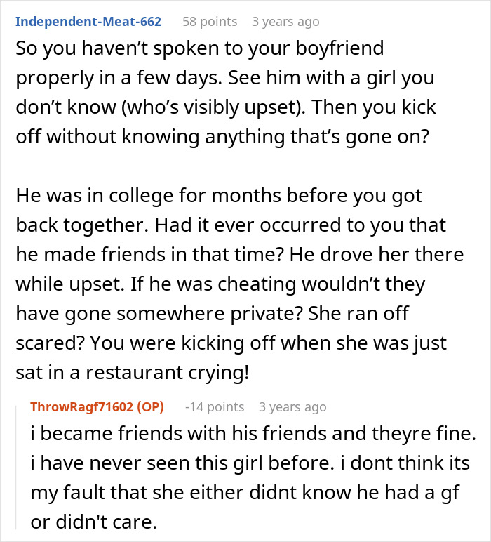 Woman Comes Online To Complain About Her Cheating Ex, But Then He Writes His Own Take On The Same Account Woman Comes Online To Complain About Her Cheating Ex, But Then He Writes His Own Take On The Same Account