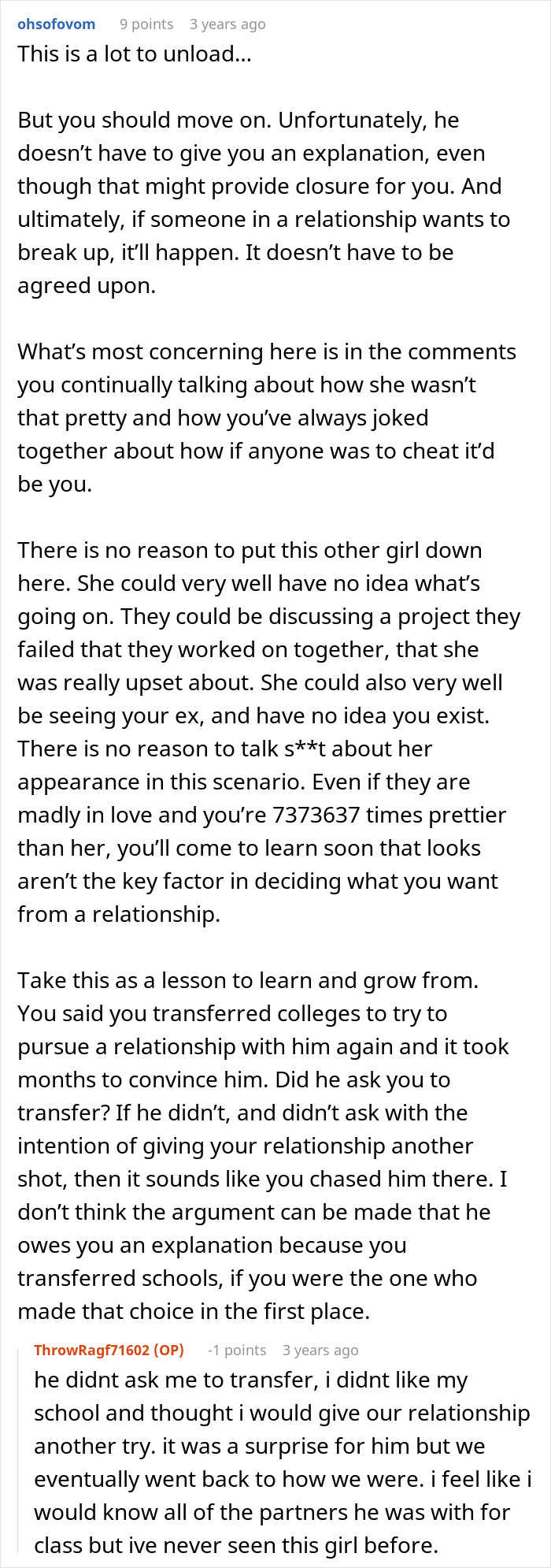 Woman Comes Online To Complain About Her Cheating Ex, But Then He Writes His Own Take On The Same Account Woman Comes Online To Complain About Her Cheating Ex, But Then He Writes His Own Take On The Same Account