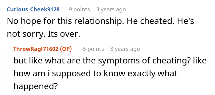 Woman Comes Online To Complain About Her Cheating Ex, But Then He Writes His Own Take On The Same Account Woman Comes Online To Complain About Her Cheating Ex, But Then He Writes His Own Take On The Same Account