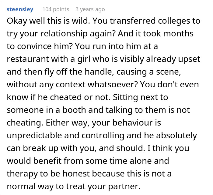 Woman Comes Online To Complain About Her Cheating Ex, But Then He Writes His Own Take On The Same Account Woman Comes Online To Complain About Her Cheating Ex, But Then He Writes His Own Take On The Same Account
