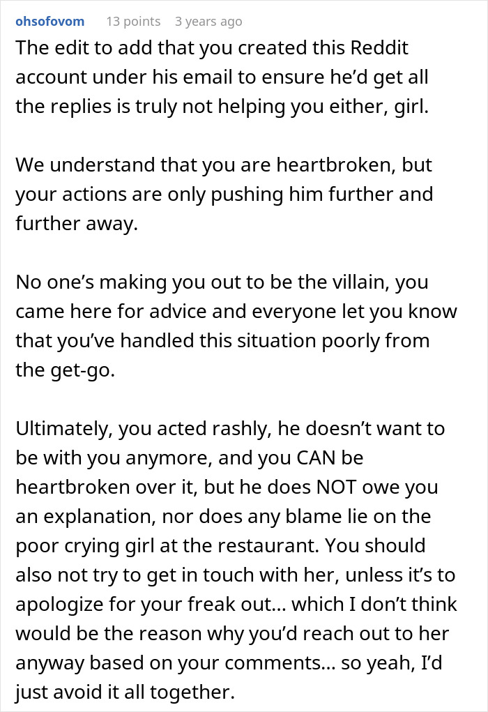 Woman Comes Online To Complain About Her Cheating Ex, But Then He Writes His Own Take On The Same Account Woman Comes Online To Complain About Her Cheating Ex, But Then He Writes His Own Take On The Same Account