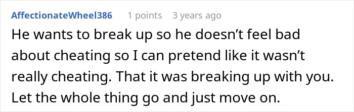 Woman Comes Online To Complain About Her Cheating Ex, But Then He Writes His Own Take On The Same Account Woman Comes Online To Complain About Her Cheating Ex, But Then He Writes His Own Take On The Same Account