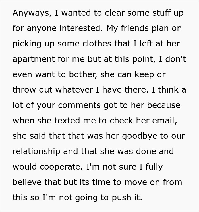 Woman Comes Online To Complain About Her Cheating Ex, But Then He Writes His Own Take On The Same Account Woman Comes Online To Complain About Her Cheating Ex, But Then He Writes His Own Take On The Same Account
