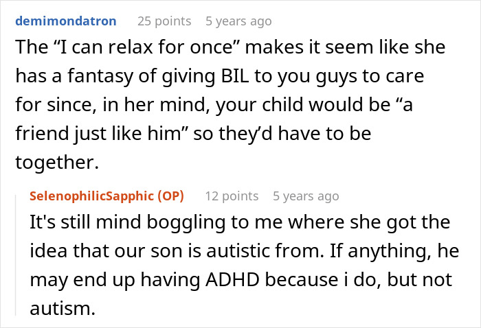Evil Grandma Hopes Couple Has Severely Autistic Child Just Like Hers, Wants Them In Same Boat Evil Grandma Hopes Couple Has Severely Autistic Child Just Like Hers, Wants Them In Same Boat
