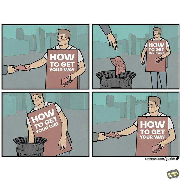 49 Hilariously Absurd Comics That Serve As Commentary On Today’s Society, By Anton Gudim (New Pics) 49 Hilariously Absurd Comics That Serve As Commentary On Today’s Society, By Anton Gudim (New Pics)
