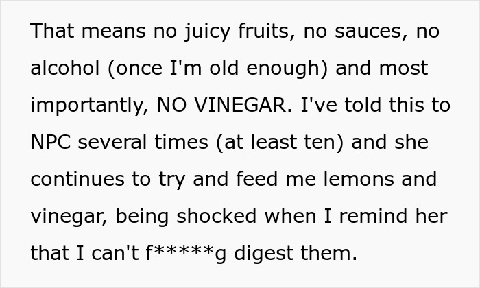 Couple Tell MIL Several Times About DIL’s Dietary Condition, She Ignores It, And Brings Wrong Food Couple Tell MIL Several Times About DIL’s Dietary Condition, She Ignores It, And Brings Wrong Food