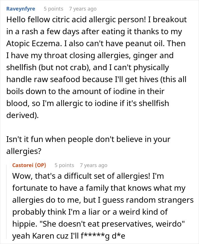 Couple Tell MIL Several Times About DIL’s Dietary Condition, She Ignores It, And Brings Wrong Food Couple Tell MIL Several Times About DIL’s Dietary Condition, She Ignores It, And Brings Wrong Food