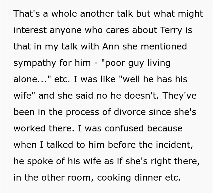 Woman’s Creepy Coworker Cut Off Her Hair After Months Of Weird Comment, Blames It On “Intrusive Thought” Woman’s Creepy Coworker Cut Off Her Hair After Months Of Weird Comment, Blames It On “Intrusive Thought”