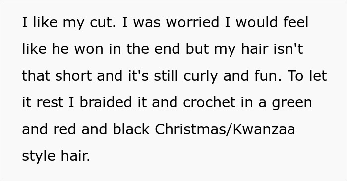 Woman’s Creepy Coworker Cut Off Her Hair After Months Of Weird Comment, Blames It On “Intrusive Thought” Woman’s Creepy Coworker Cut Off Her Hair After Months Of Weird Comment, Blames It On “Intrusive Thought”