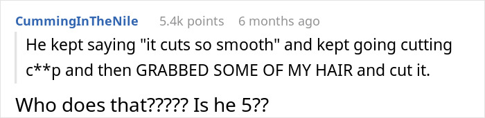 Woman’s Creepy Coworker Cut Off Her Hair After Months Of Weird Comment, Blames It On “Intrusive Thought” Woman’s Creepy Coworker Cut Off Her Hair After Months Of Weird Comment, Blames It On “Intrusive Thought”